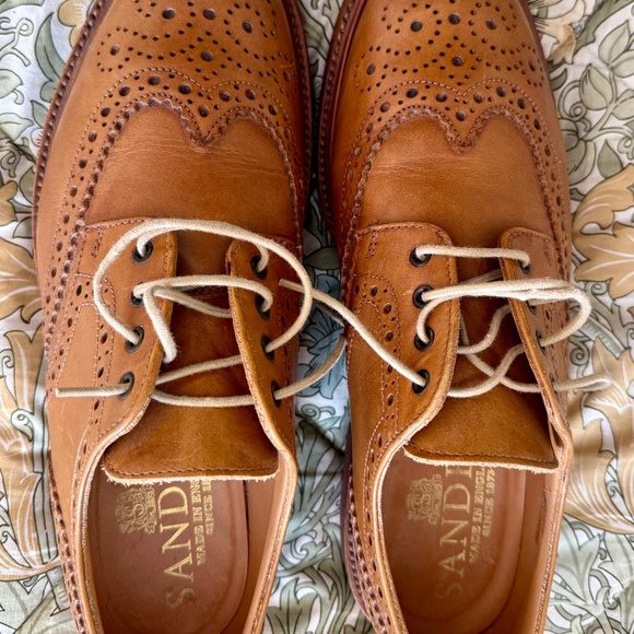 Men's English Made Wingtip - Picture 1 of 6